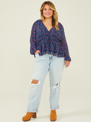 Petra Floral Top - ARULA