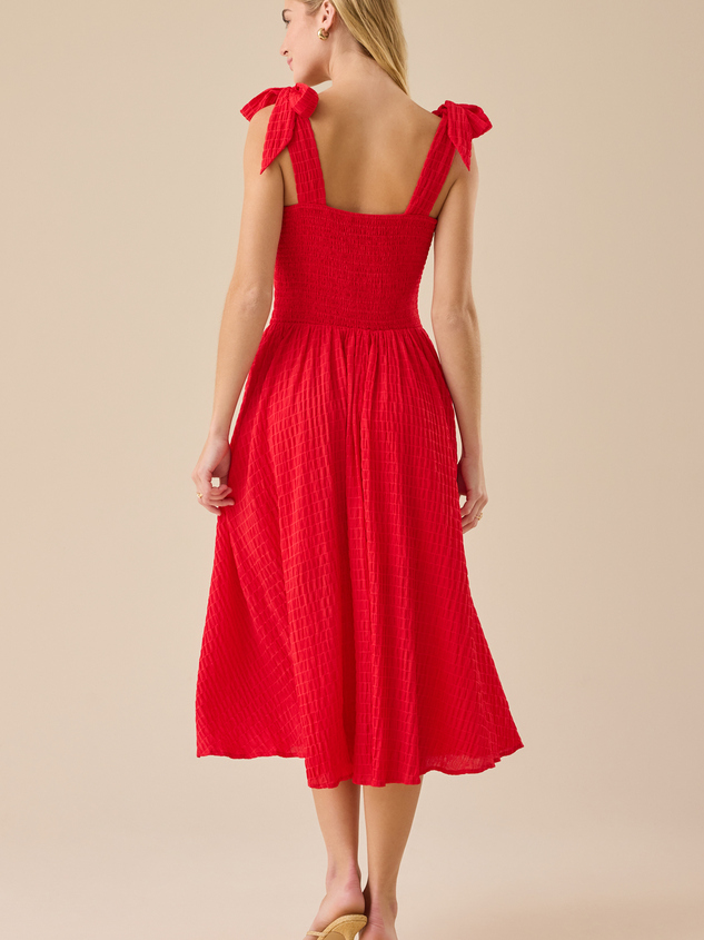 Rowni Midi Dress Detail 5 - ARULA