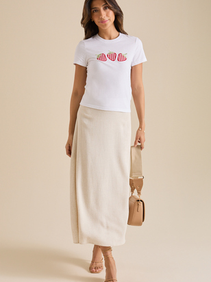 Libby Strawberry Baby Tee - ARULA