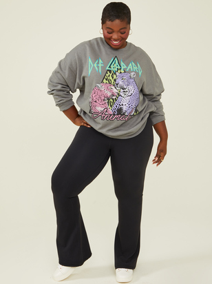 Def Leppard Oversized Sweatshirt - ARULA