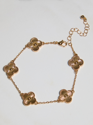 Double Sided Clover Bracelet - ARULA