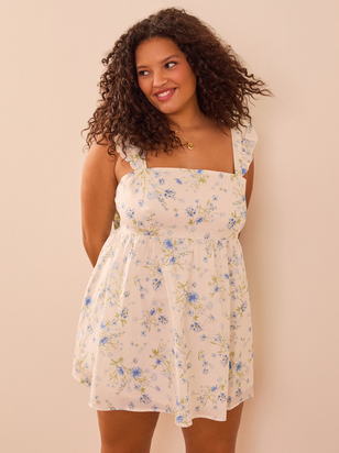 Lucy Floral Mini Dress - ARULA