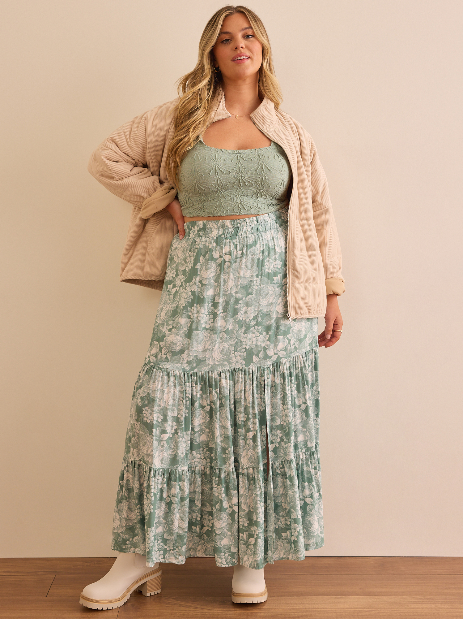 Kaylee Floral Maxi Skirt