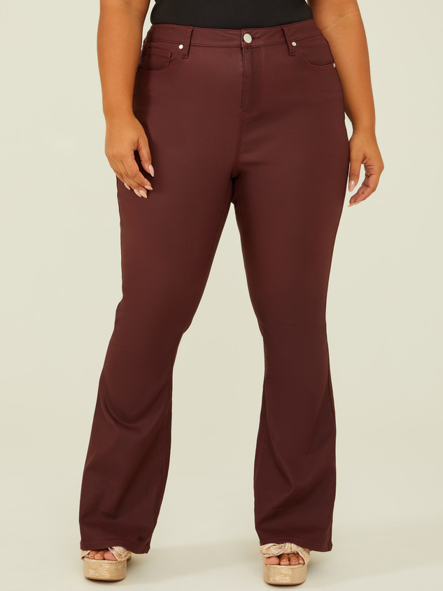 Aubree Coated Pants Detail 3 - ARULA
