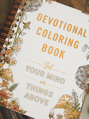 Set Your Mind on Things Above: A Devotional Coloring Book - ARULA - 