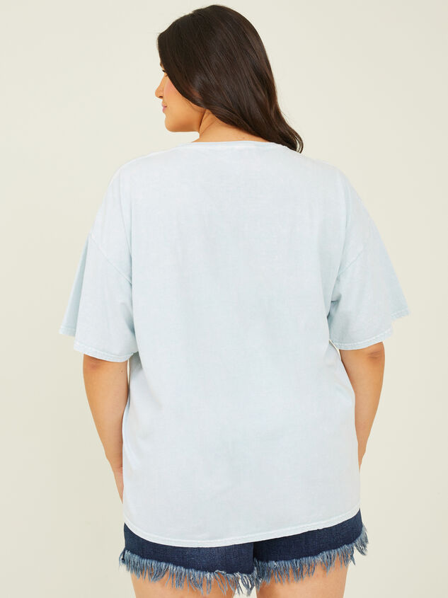 Sunkissed Oversized Tee Detail 5 - ARULA