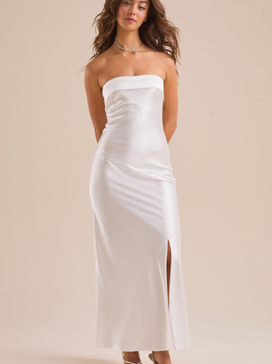 Paityn Strapless Maxi Dress - ARULA - 