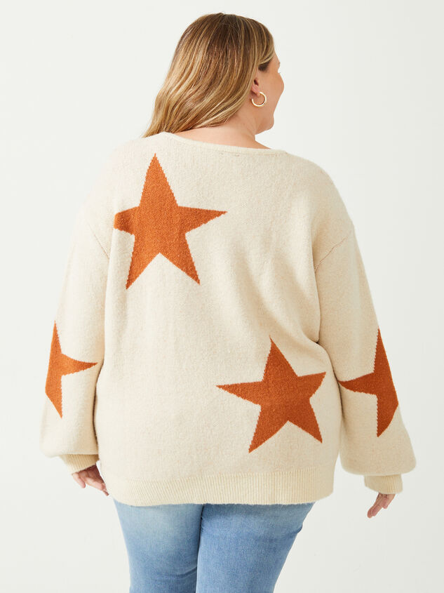 Reaching for Stars Sweater Detail 3 - ARULA