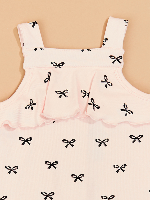 Kaleigh Bow Overalls Detail 2 - ARULA