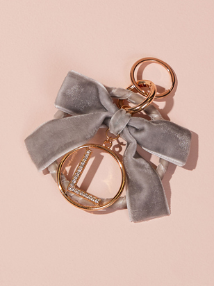 Velvet Monogram Keychain - L - ARULA