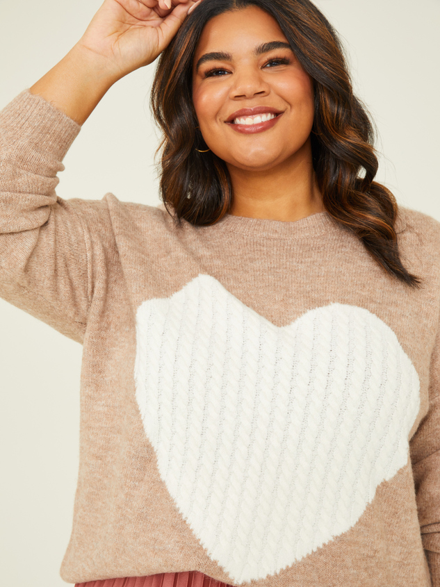Love You More Sweater Detail 6 - ARULA