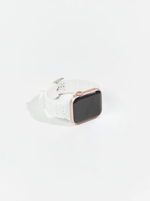 Floral Laser Cut Smart Watch Band - ARULA