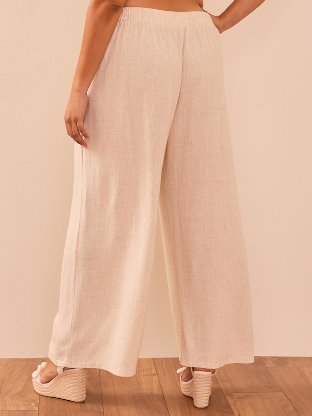 Isla Linen Pant Detail 3 - ARULA
