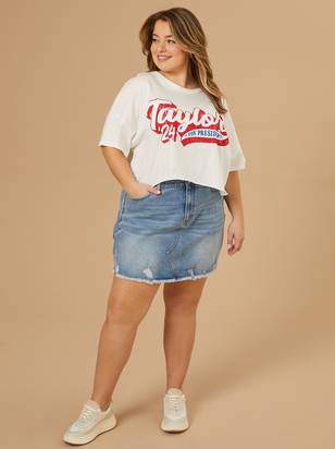 Taylor For President '24 Cropped Tee - ARULA