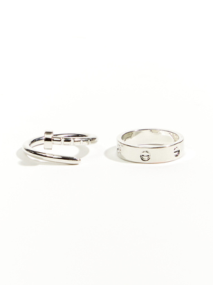 Wrapped Nail Ring Set - ARULA