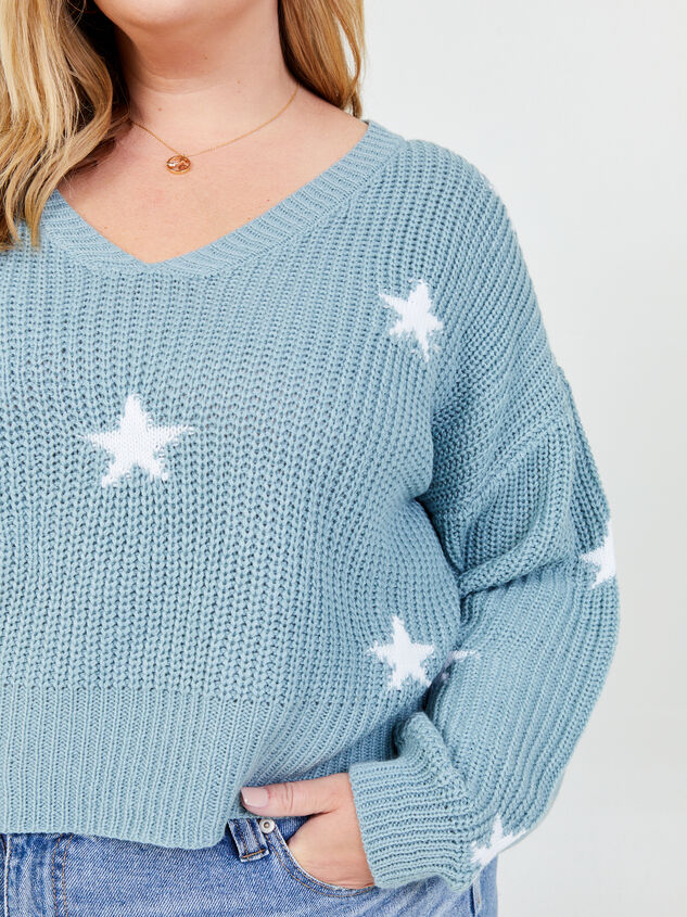Tatum Star Sweater Detail 4 - ARULA