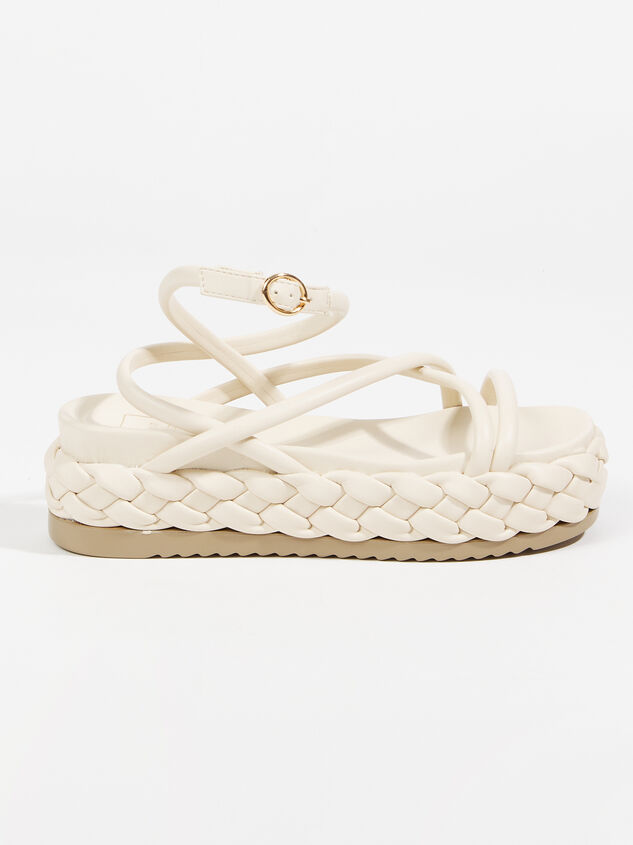 Lilith Braided Platform Sandals Detail 2 - ARULA