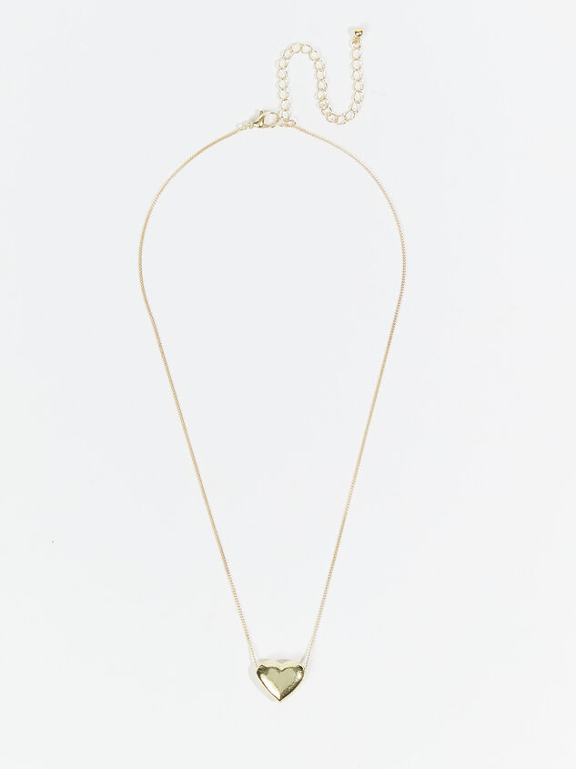 Heart Necklace Detail 2 - ARULA