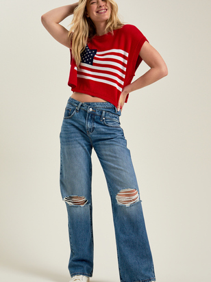 Americana Sweater Vest - ARULA