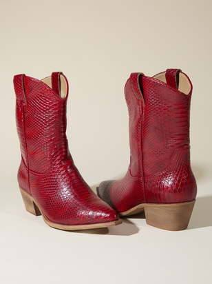 Karlie Western Boot - ARULA