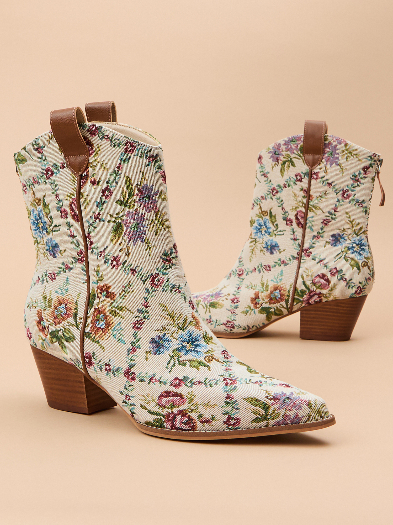 Cute wide width booties hot sale