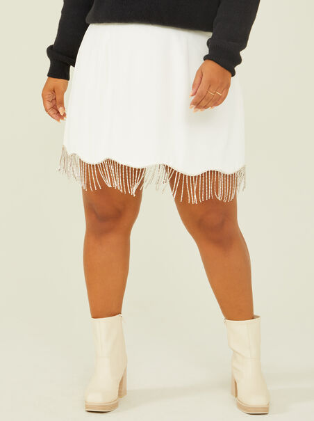 Sparkle Fringe Skirt - ARULA