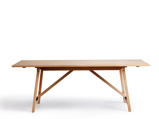 Rose Wood Rectangular Dining Table - ARULA - 