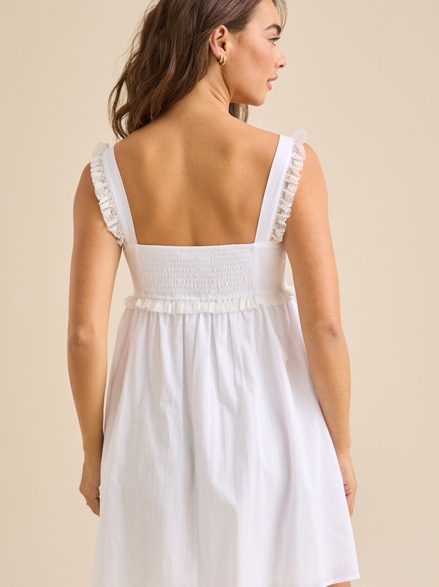 Alex Mini Dress Detail 4 - ARULA