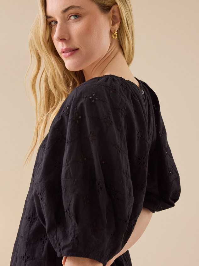 Posie Eyelet Romper Detail 6 - ARULA