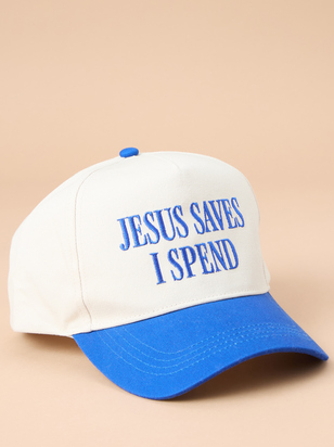 Jesus Saves I Spend Trucker Hat - ARULA - 