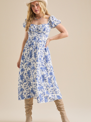Natalie Floral Maxi Dress - ARULA