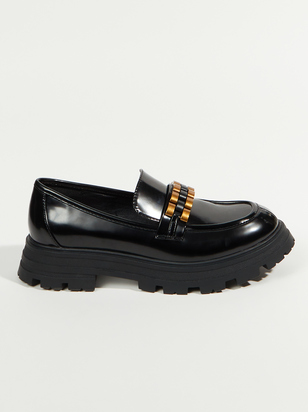 Syreena Wide Width Platform Loafers - ARULA
