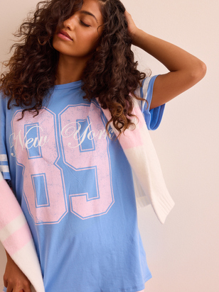 New York 89' Oversized Tee - ARULA - 