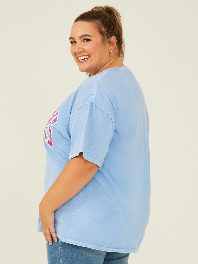Outer Banks Oversized Tee Detail 4 - ARULA