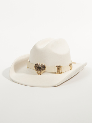 Heart Buckle Cowboy Hat - ARULA