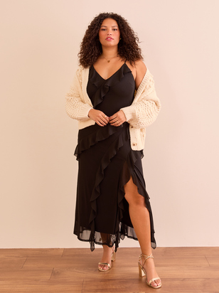 Bridgette Ruffle Maxi Dress - ARULA