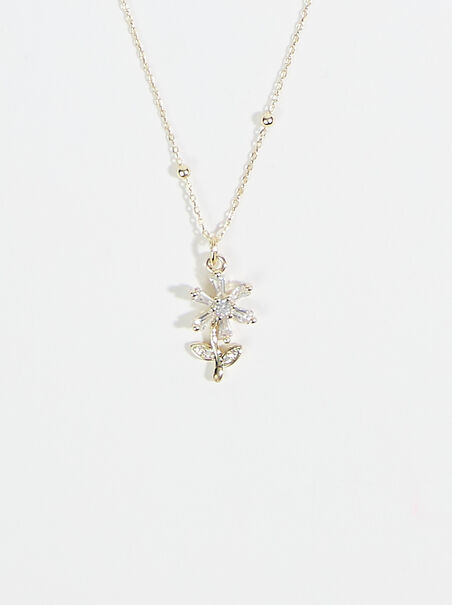 Crystal Daisy Necklace - ARULA