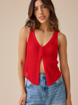 Ariel Knit Vest - ARULA