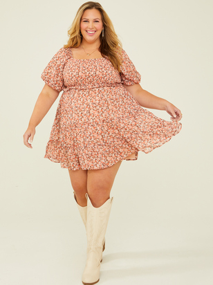 Zinnia Floral Dress - ARULA