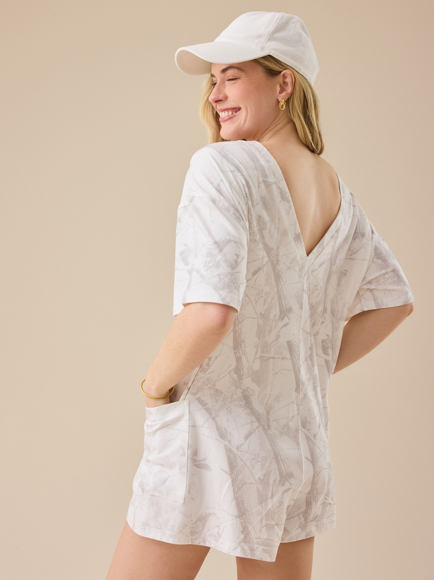 Cami Camo Mama Romper Detail 6 - ARULA