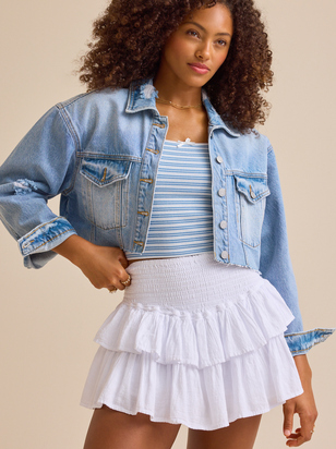 Gracelynn Smocked Skort - ARULA - 