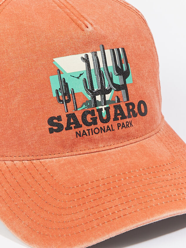 Saguaro National Park Trucker Hat Detail 2 - ARULA