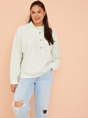 Swift Buttondown Pullover - ARULA