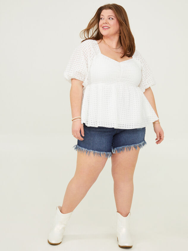Gabby Vintage Denim Shorts Detail 2 - ARULA