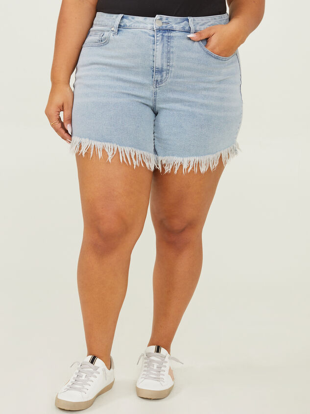 Gabby Vintage Denim Shorts Detail 3 - ARULA