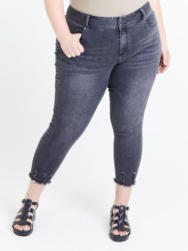 Caris Skinny Jeans Detail 2 - ARULA