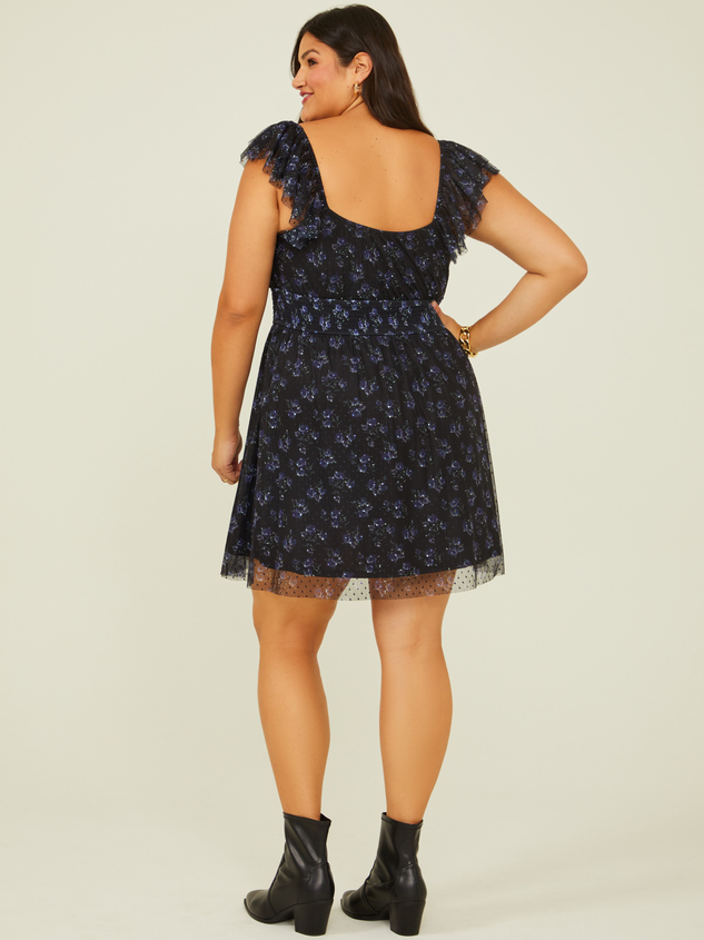 Zuri Floral Dress Detail 4 - ARULA