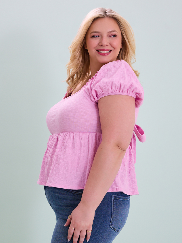 Carter Babydoll Top Detail 4 - ARULA