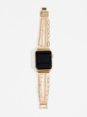 Paperclip Chain Layered Watch Band - ARULA
