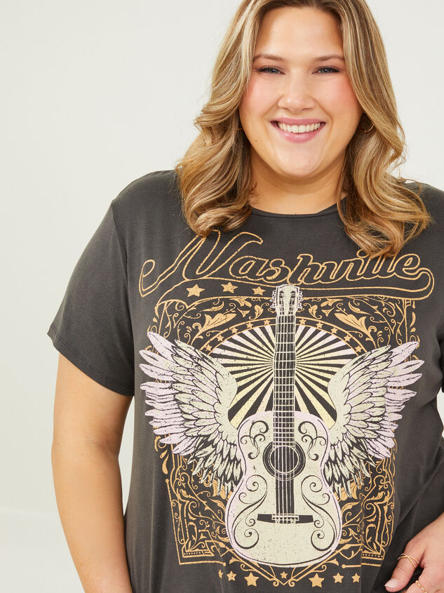 Nashville Wings Tee Detail 1 - ARULA